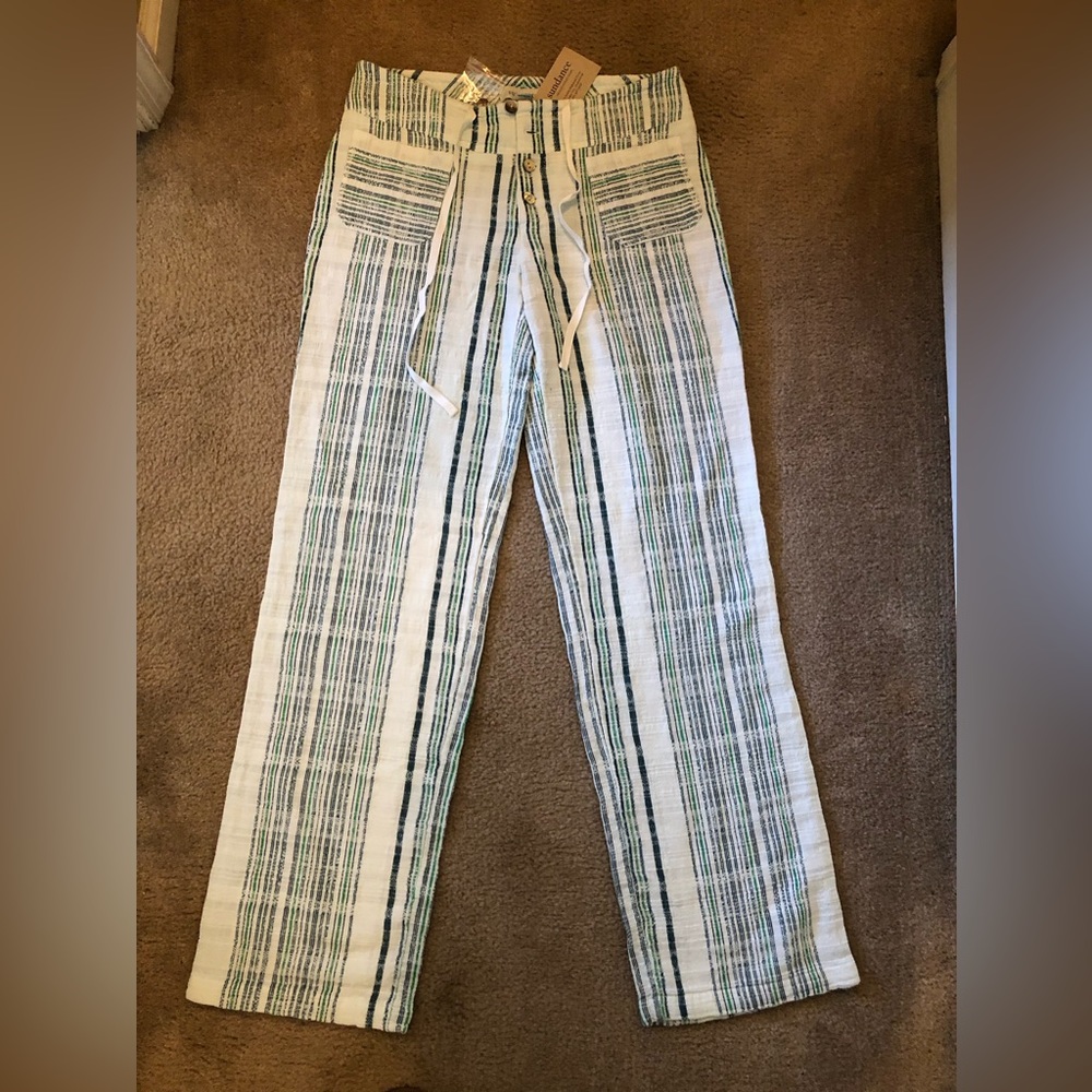 🏝️BNWT Sundance GIGI linen pants🌺